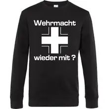 Herren Pullover - Wehrmacht wieder mit Vorderseite