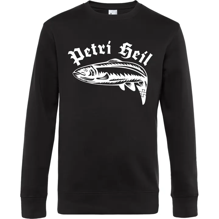 Herren Pullover - Petri Heil
