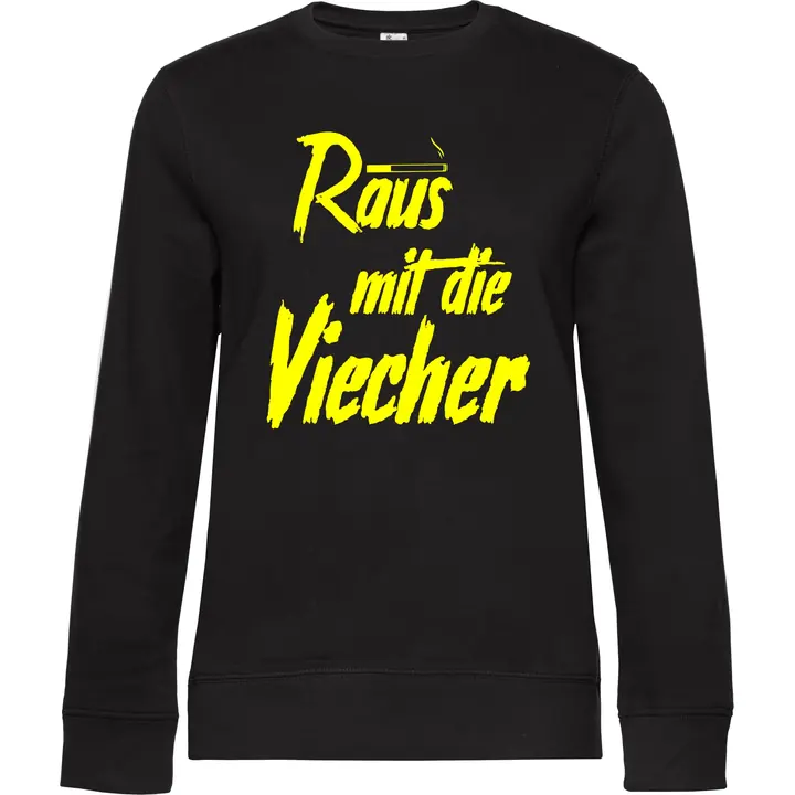Damen Pullover - Raus mit die Viecher