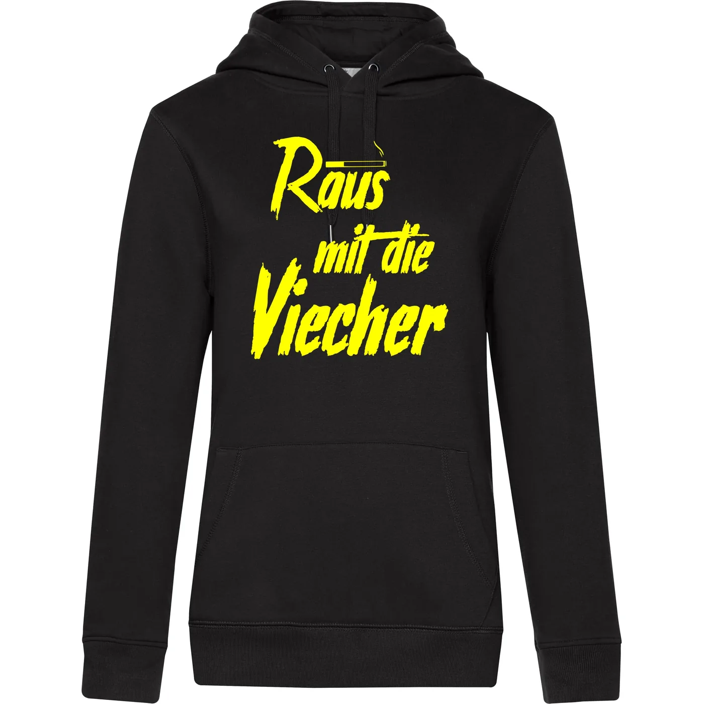 Damen Kapuzenpullover - Raus mit die Viecher