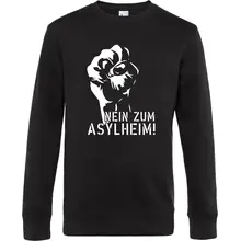 Herren Pullover - Nein zum Asylheim - gewählte Variante