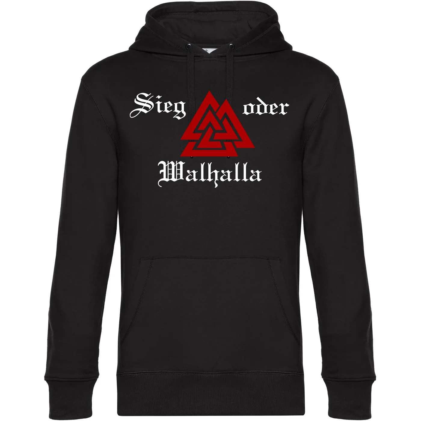 Herren Kapuzenpullover - Sieg oder Walhalla
