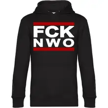 Herren Kapuzenpullover - FCK NWO - gewählte Variante