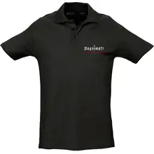 Herren Standard Poloshirt - Ungeimpft, Steckt euch eure Impfung in den Arsch - gewählte Variante