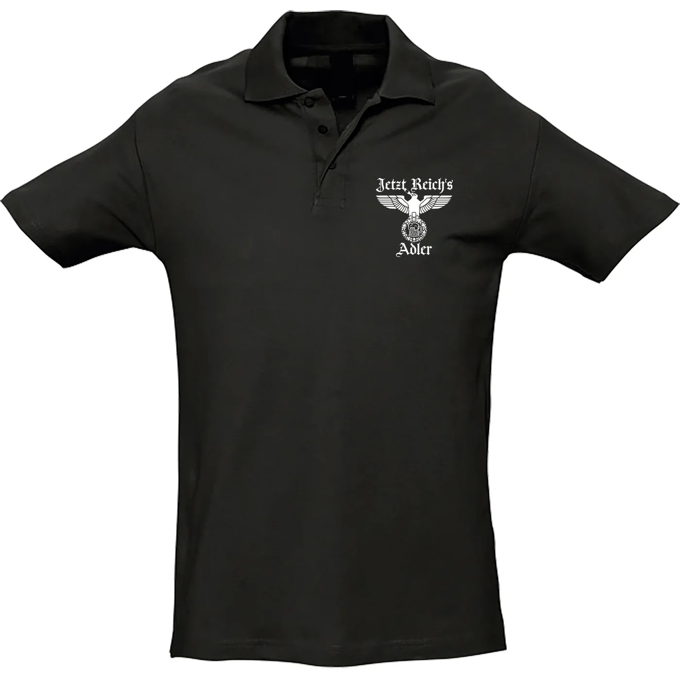 Herren Standard Poloshirt - Jetzt Reichs Adler