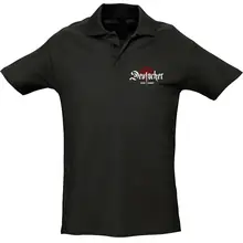 Herren Standard Poloshirt - Deutscher, zäh und standhaft Vorderseite