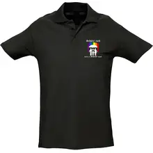 Herren Standard Poloshirt - Schützt euch wenn es Scheiße regnet - gewählte Variante