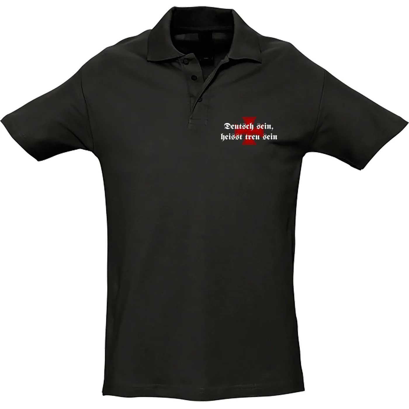 Herren Standard Poloshirt - Deutsch sein, heißt treu sein