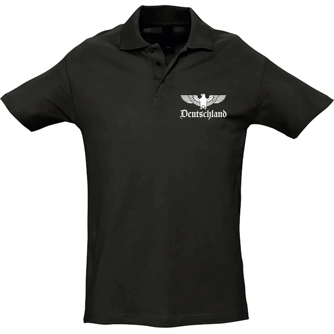 Herren Standard Poloshirt - Adler, Deutschland