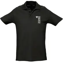Herren Standard Poloshirt - Germania Runen Vorderseite