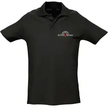 Herren Standard Poloshirt - Ostfront-Versand Vorderseite