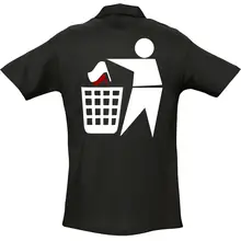 Herren Standard Poloshirt - Keinen Bock auf Zecken Rückseite