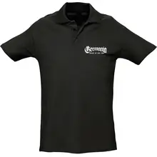 Herren Standard Poloshirt - Germania, Deutsch ist mein Sinn - gewählte Variante