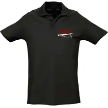 Herren Standard Poloshirt - Mg42 Einigkeit, Recht und Freiheit Vorderseite