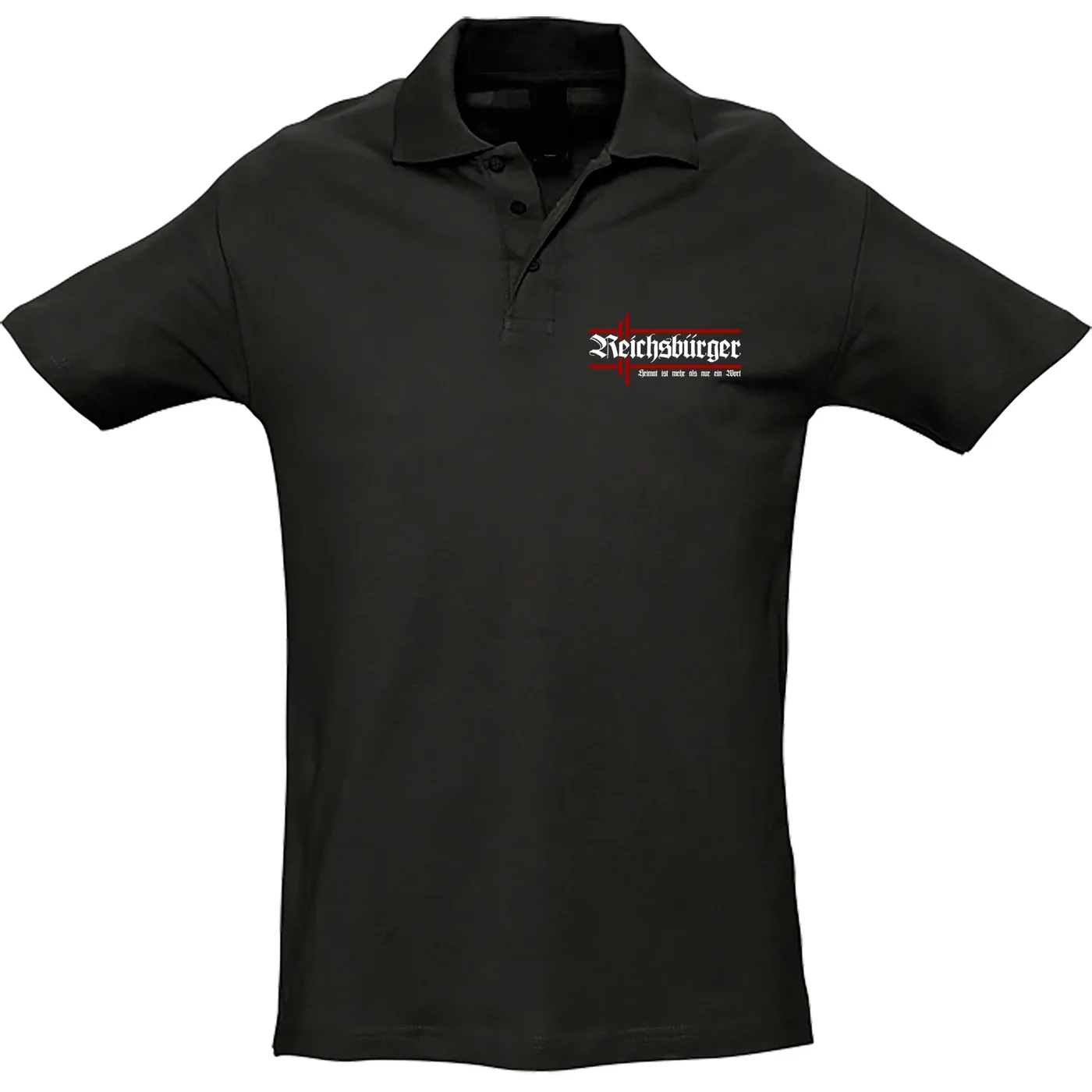 Herren Standard Poloshirt - Reichsbürger, Heimat