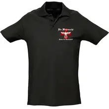 Herren Standard Poloshirt - Die Wehrmacht, Helden für Deutschland Vorderseite