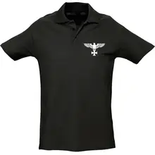 Herren Standard Poloshirt - Adler, Kreuz - gewählte Variante