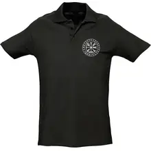 Herren Standard Poloshirt - Vegvisir Vorderseite