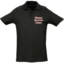 Herren Standard Poloshirt - Braune haben bessere laune Vorderseite