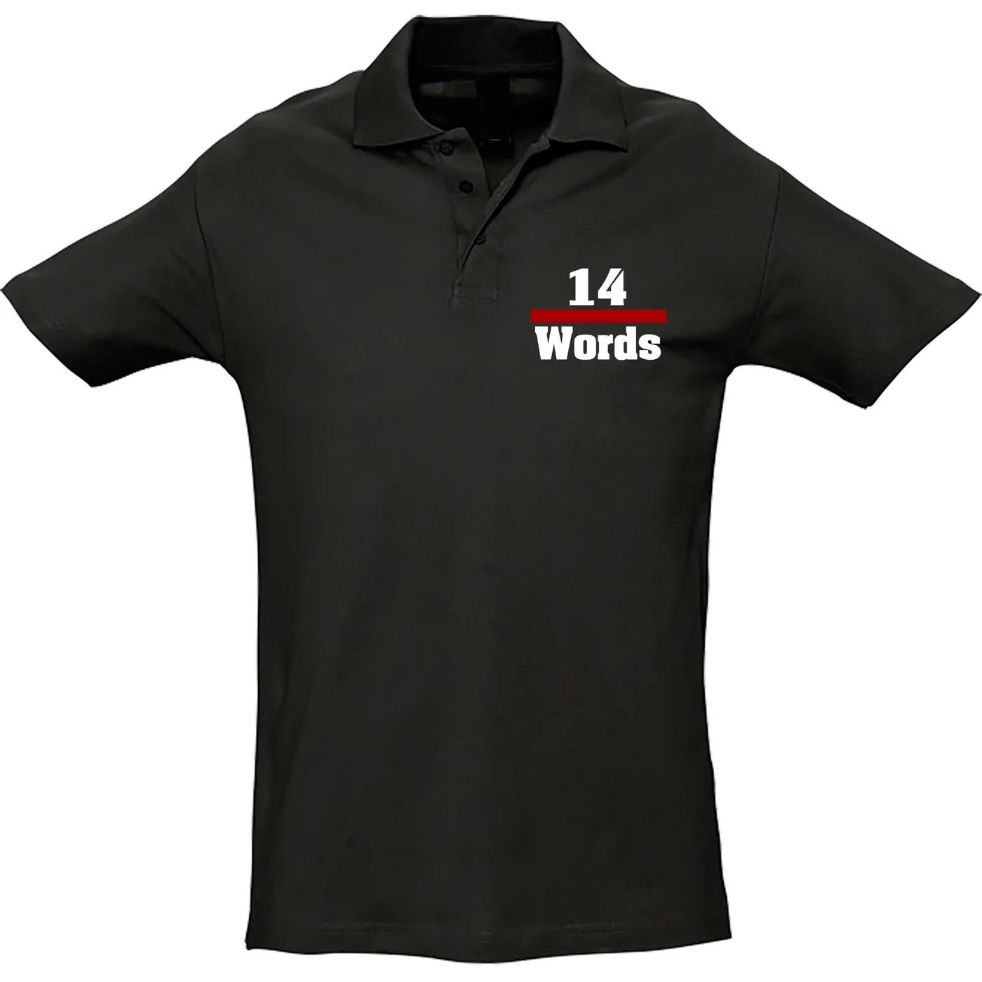 Herren Standard Poloshirt - 14 Words