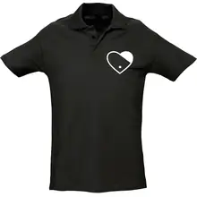 Herren Standard Poloshirt - Herz - gewählte Variante