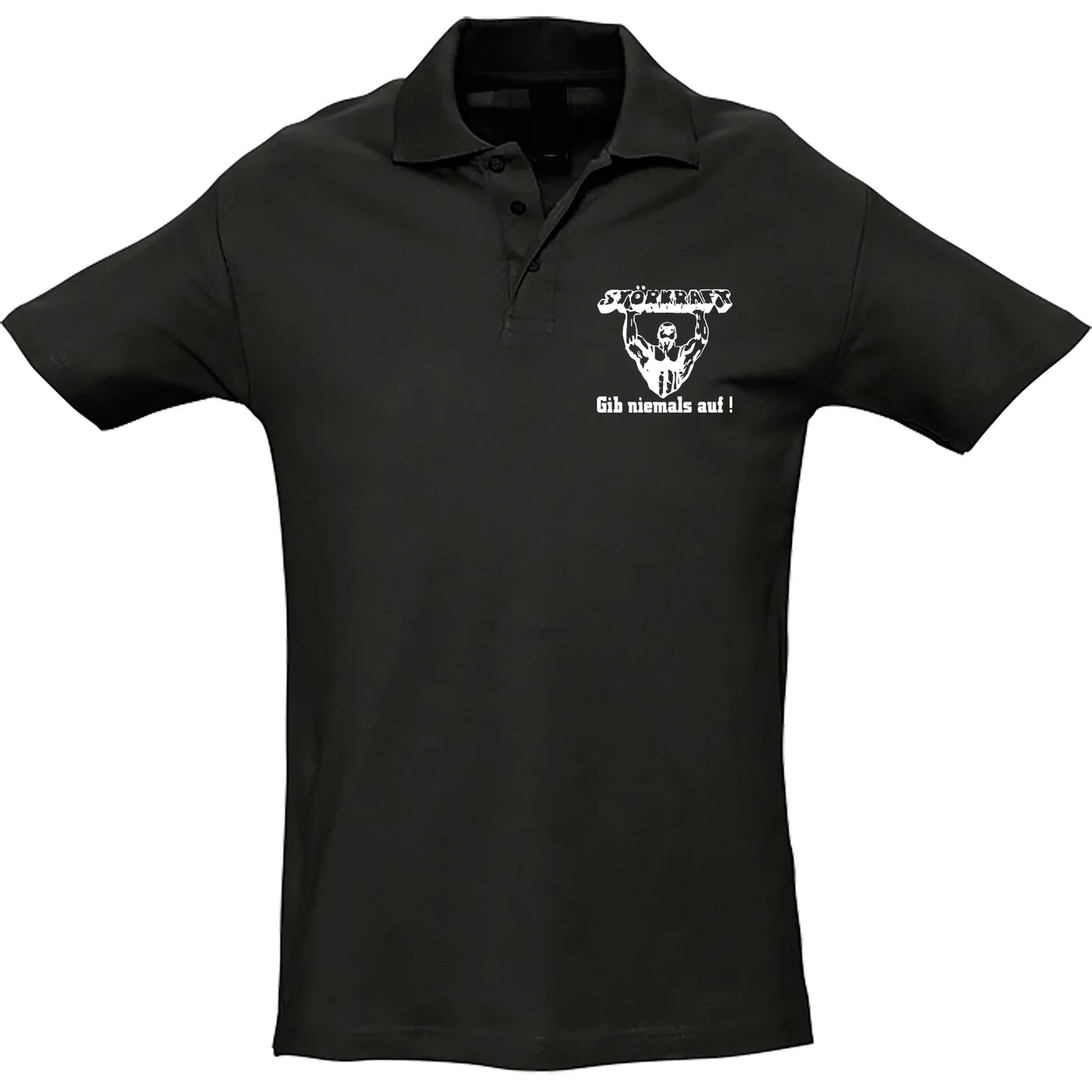 Herren Standard Poloshirt - Störkraft gib niemals auf
