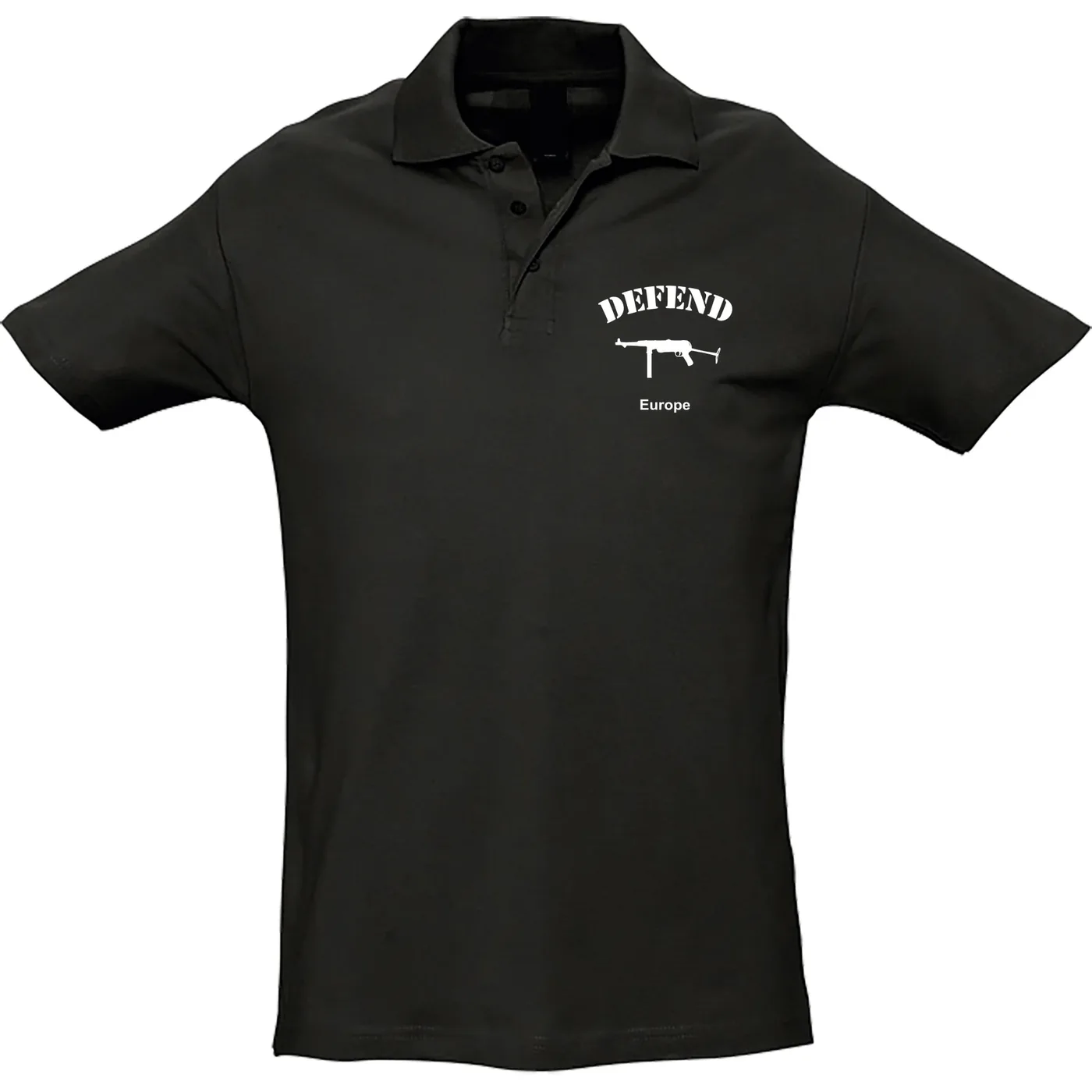 Herren Standard Poloshirt - Defend Europe