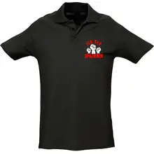 Herren Standard Poloshirt - Ich geh Spazieren - gewählte Variante
