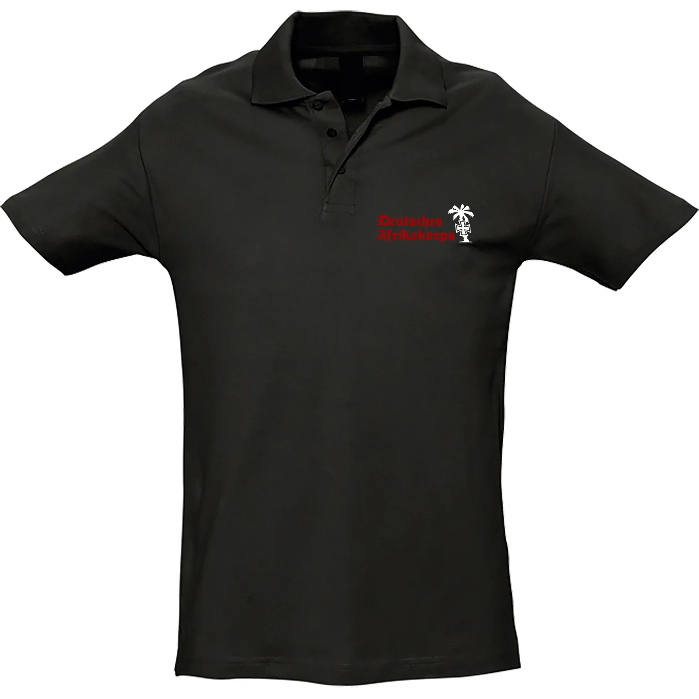 Herren Standard Poloshirt - Deutsches Afrikakorps