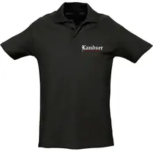 Herren Standard Poloshirt - Landser, eine deutsche legende Vorderseite