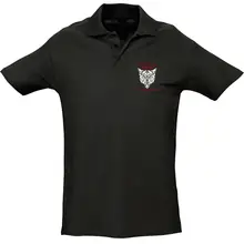 Herren Standard Poloshirt - Lieber ein Wolf Odins als ein Lamm Gottes Vorderseite