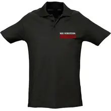 Herren Standard Poloshirt - Nix verstehen, ich deutscher - gewählte Variante