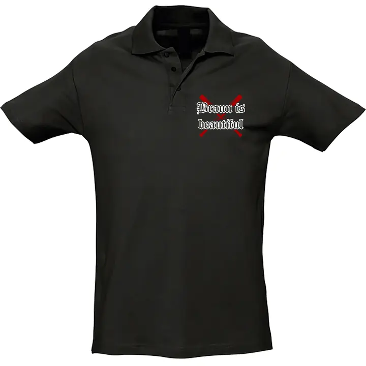 Herren Standard Poloshirt - Braun is beautiful