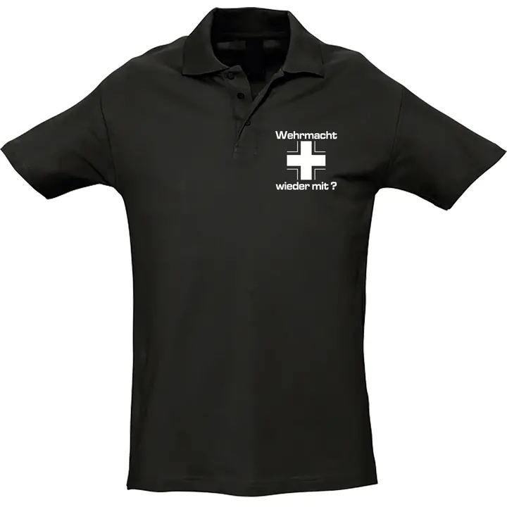 Herren Standard Poloshirt - Wehrmacht wieder mit