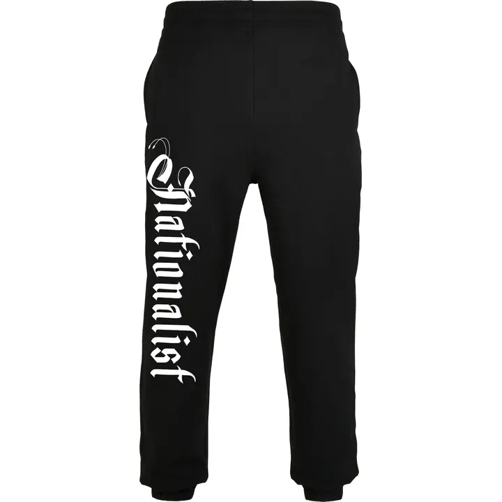 Herren Standard Jogginghose - Nationalist, Schrift