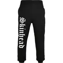 Herren Standard Jogginghose - Skinhead, Schrift Vorderseite