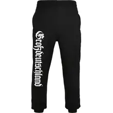Herren Standard Jogginghose - Großdeutschland, Schrift Vorderseite