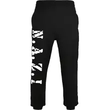 Herren Standard Jogginghose - NAZI, Weiß Vorderseite