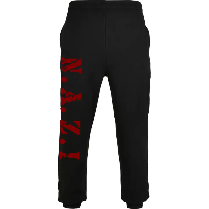 Herren Standard Jogginghose - NAZI, Rot