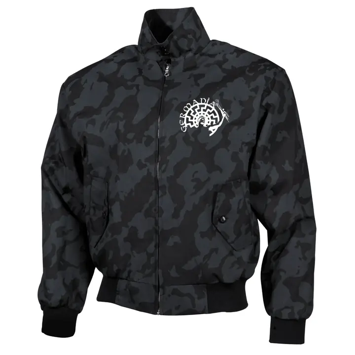 Bestickte Harrington Jacke, Camo - Germania