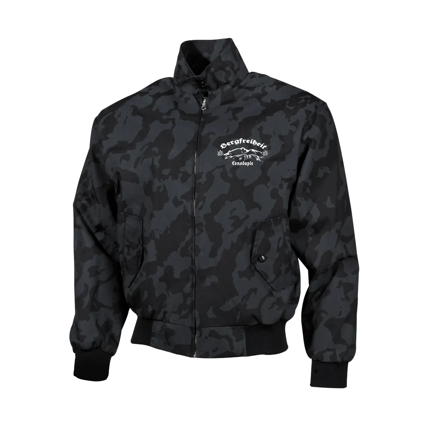 Bestickte Harrington Jacke, Camo - Consdaple, Bergfreiheit