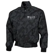 Bestickte Harrington Jacke, Camo - Hans Ulrich Rudel, Kreuz - gewählte Variante