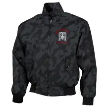 Bestickte Harrington Jacke, Camo - Skrewdriver, Ian Stuart - gewählte Variante