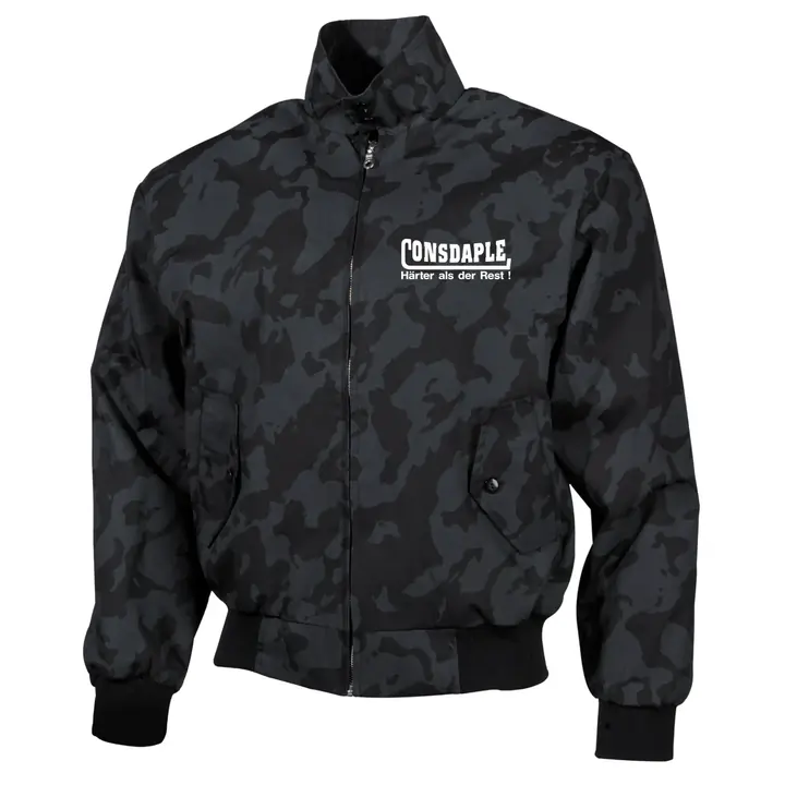 Bestickte Harrington Jacke, Camo - Consdaple, härter als der Rest