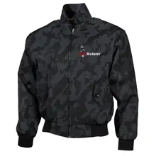 Bestickte Harrington Jacke, Camo - Heil Kräuter - gewählte Variante