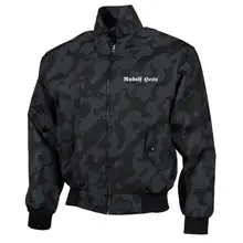 Bestickte Harrington Jacke, Camo - Rudolf Hess Vorderseite