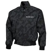 Bestickte Harrington Jacke, Camo - Rudolf Hess - gewählte Variante
