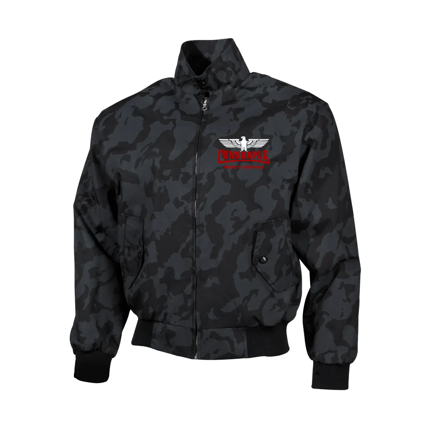 Bestickte Harrington Jacke, Camo - Consdaple, Adler made in Germany