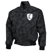 Bestickte Harrington Jacke, Camo - Landser Deutschland Vorderseite