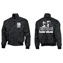 Bestickte Harrington Jacke, Camo - Komm zur Revolution - gewählte Variante